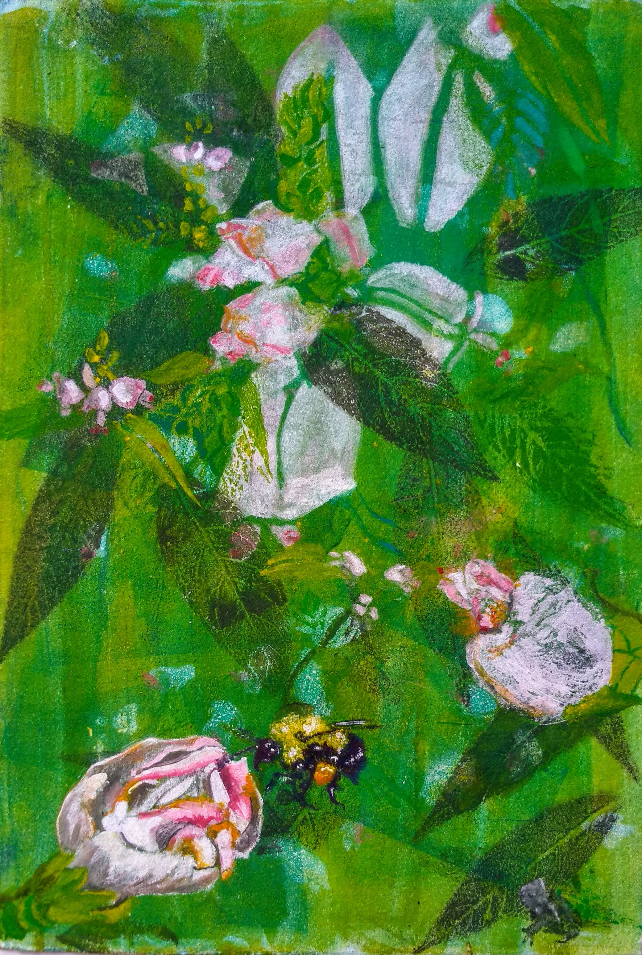 "Cheldren Glabra" 8.75" h x 7.75" w.