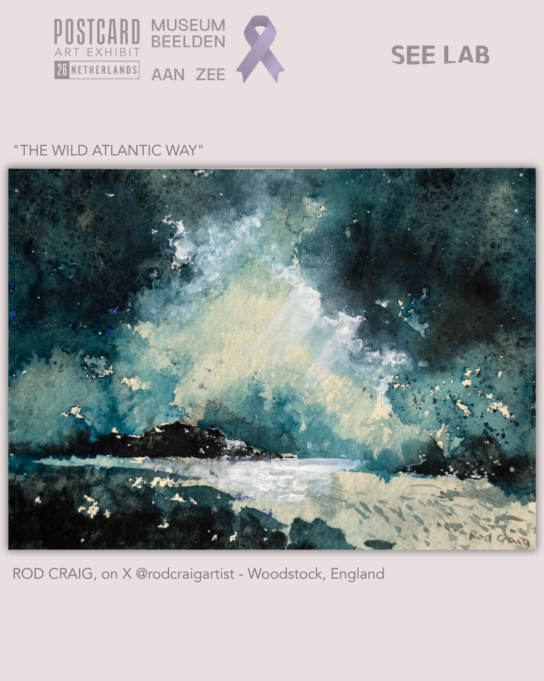 Rod Craig, "The Wild Atlantic Way" - Postcard Art