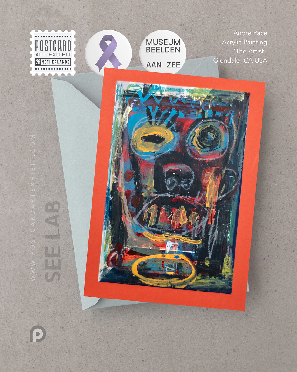 Thumbnail: Andre Pace, "The Artist" - Postcard Art