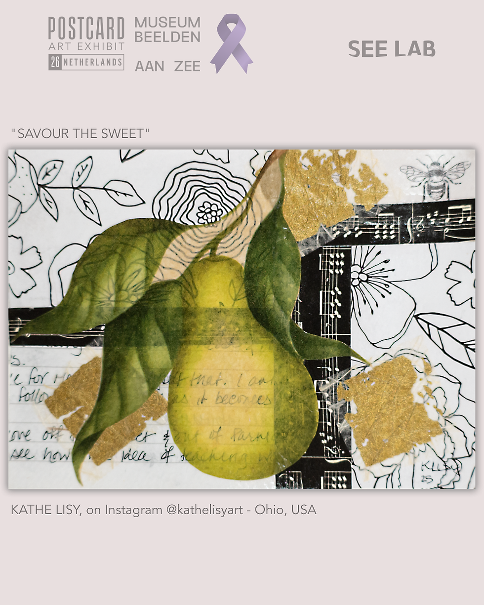 Thumbnail: Kathe Lisy, "Savour the Sweet" - Postcard Art