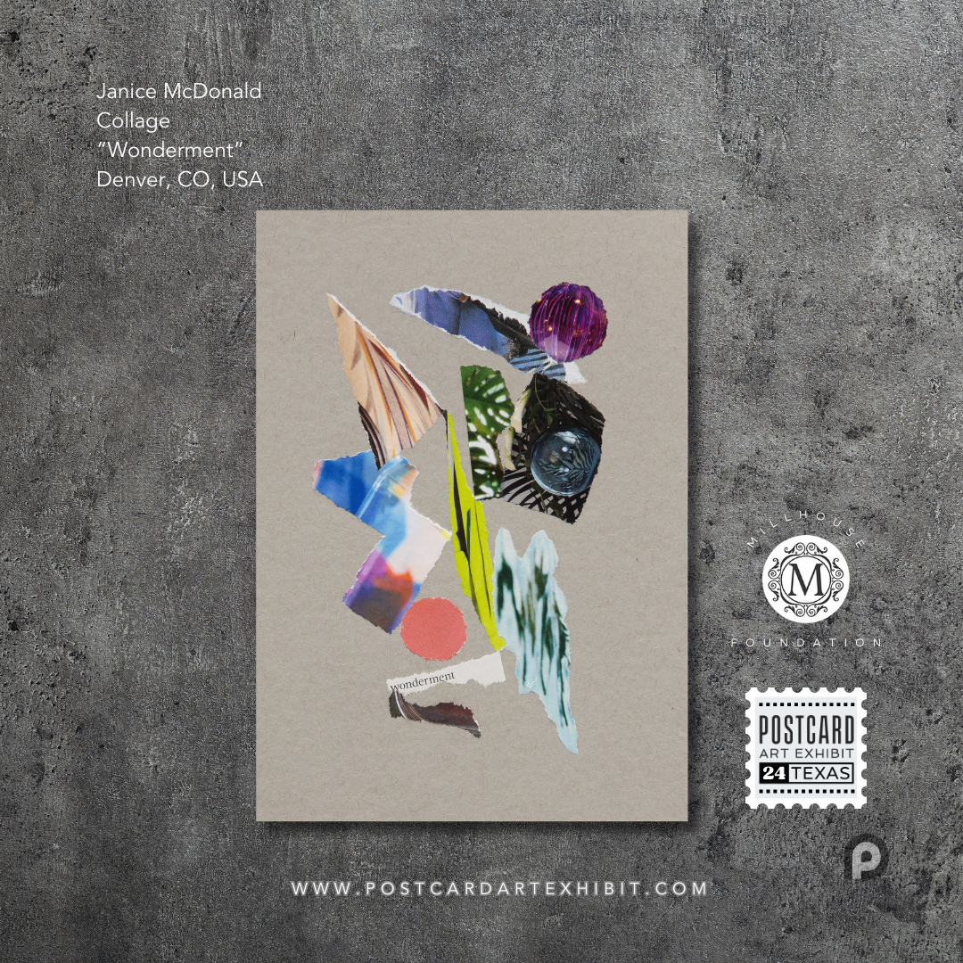 Janice McDonald, "Wonderment" - Postcard Art