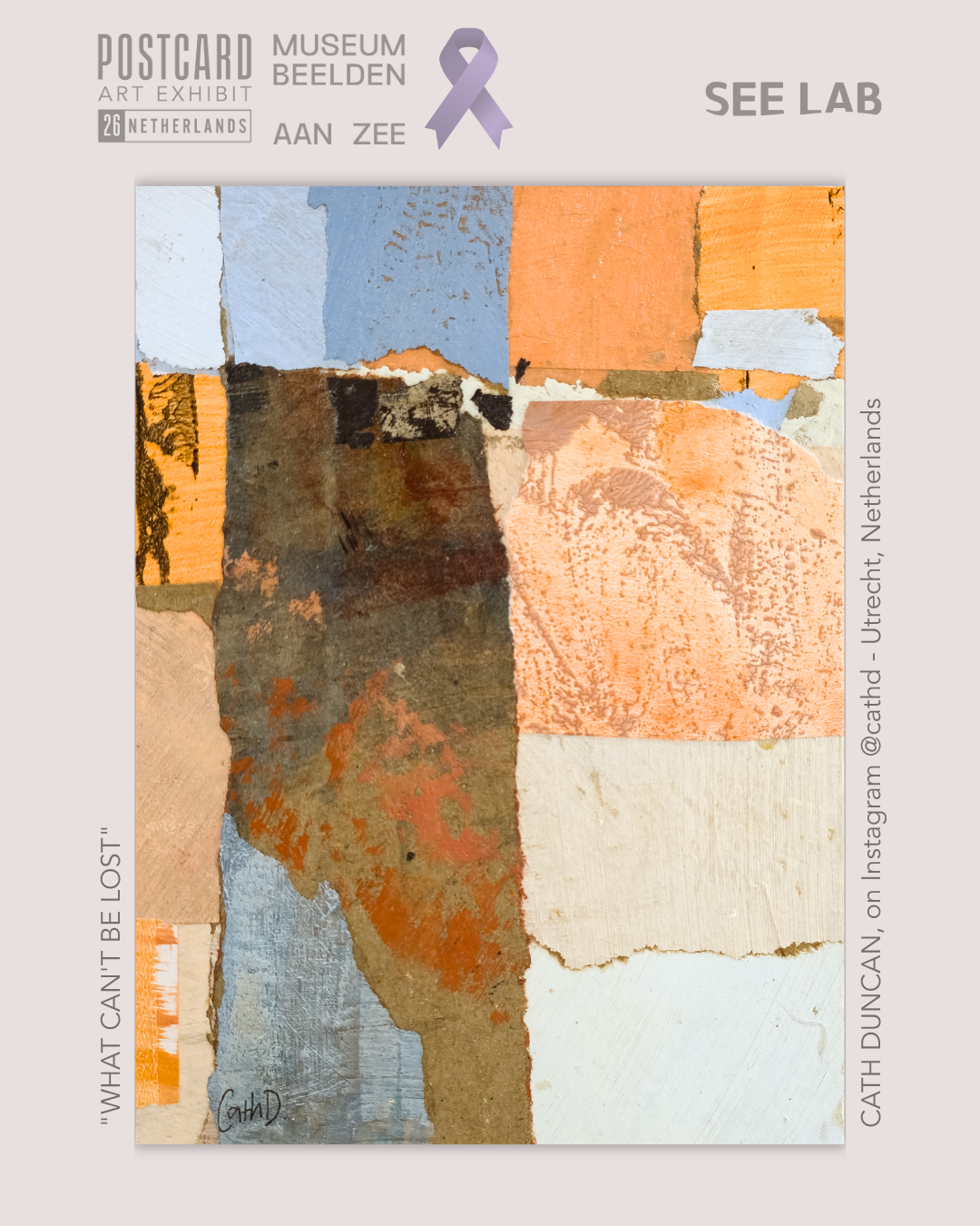 Cath Duncan, "What can't be Lost" - Postcard Art
