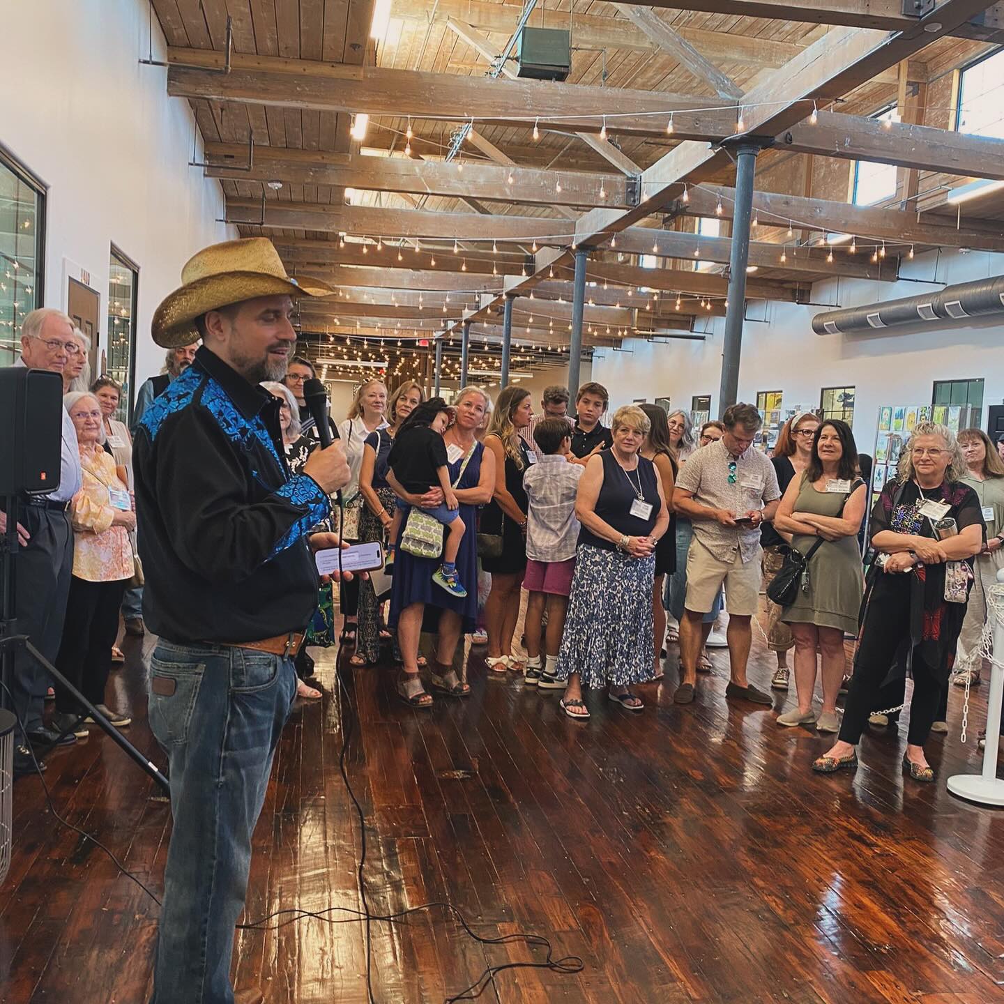 Twitter Art Exhibit 2019 -Edinburgh Scotland Opening