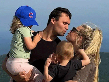 Charly Kirk, Ehemann und Familienvater