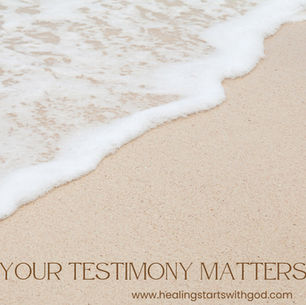 Your Testimony brings hope!
