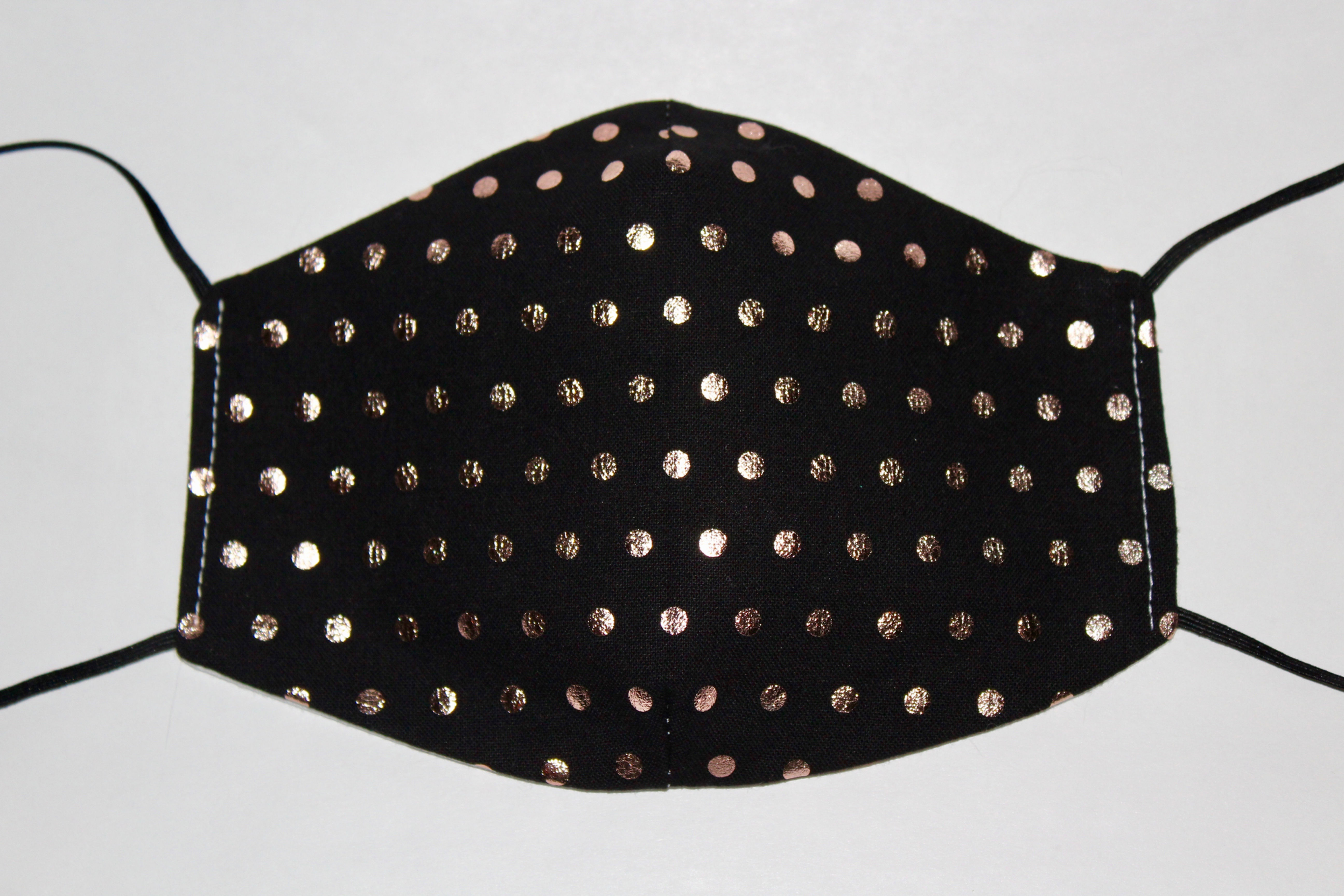 Rose Gold Dots Mask
