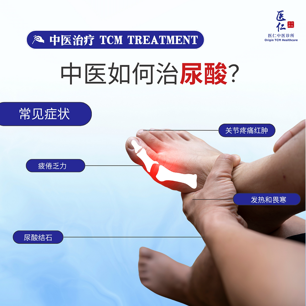 马六甲医仁中医诊所治疗尿酸