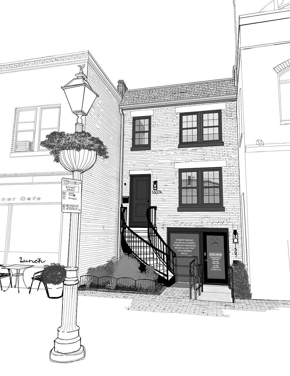 King Street Office (B&W)