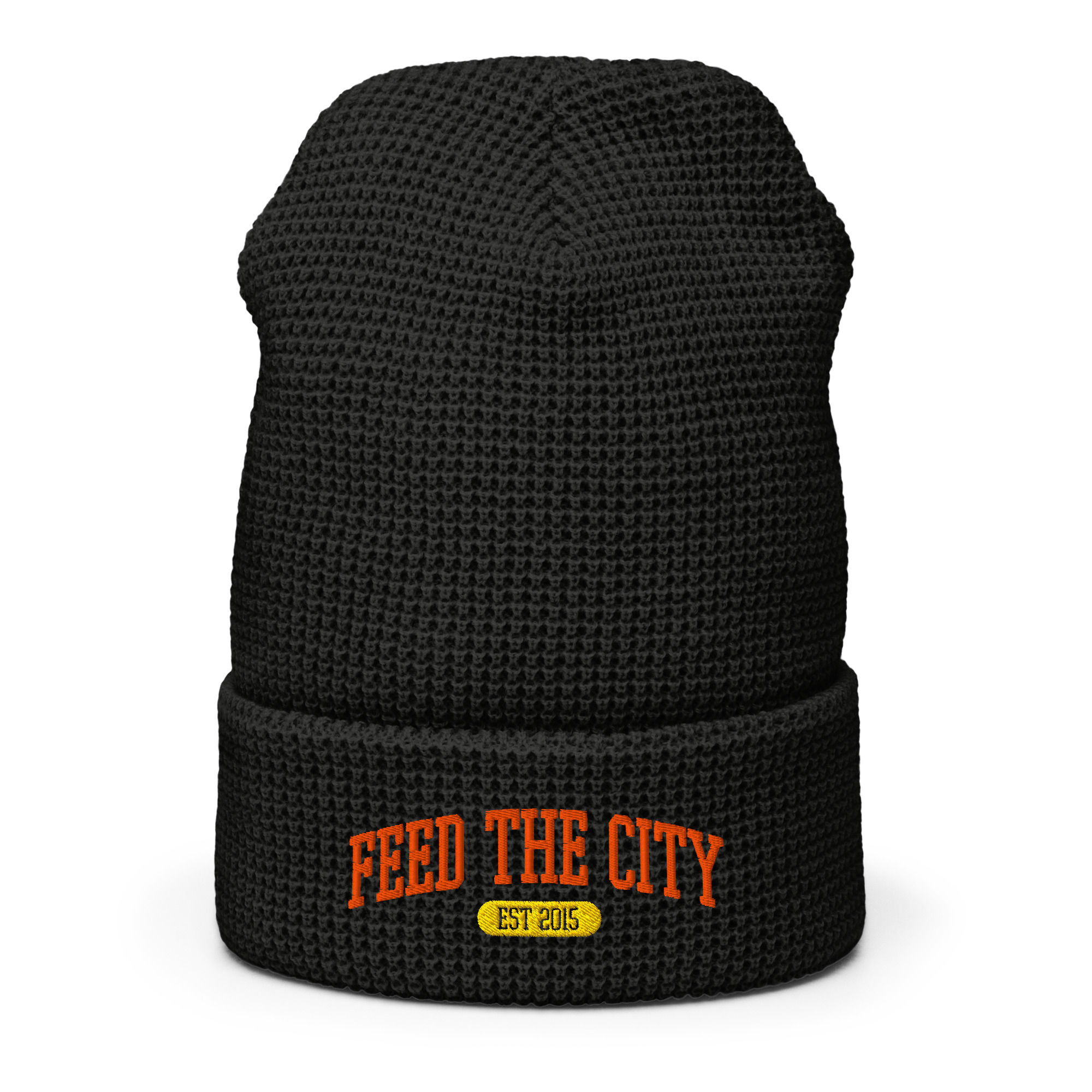 Feed The City Est. 2015 Waffle Beanie