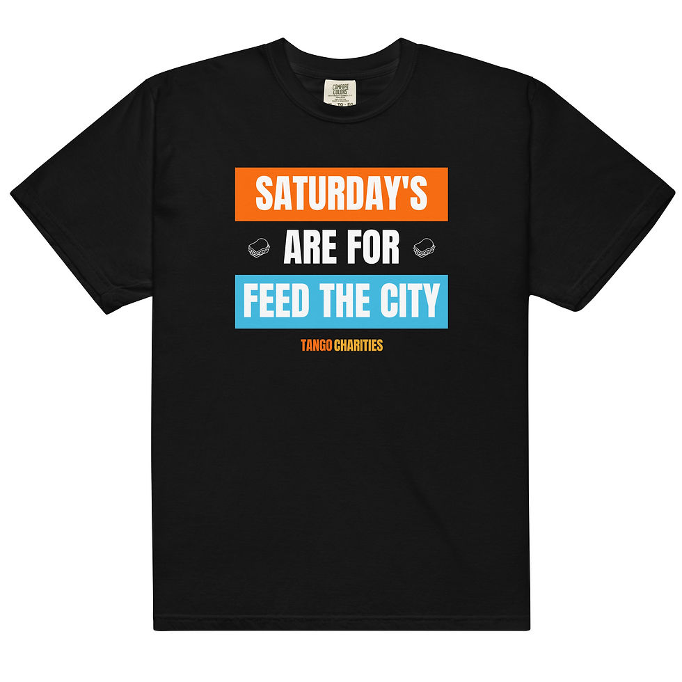 Thumbnail: Saturday's Are For Feed The City T-Shirt