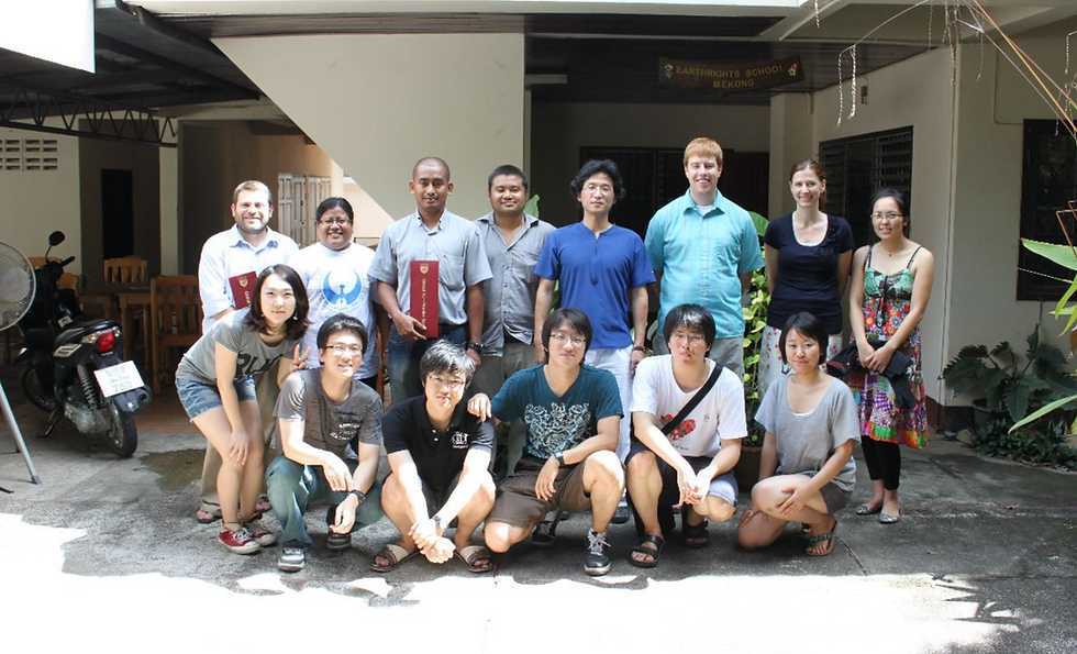 Photo with Earth Rights International staff