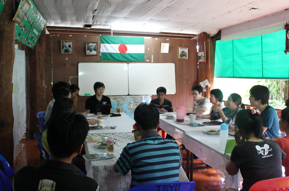 Meeting with Ta’ang Students and Youth Organization, discussing the impact of gas pipeline construction https://landportal.org/organization/taang-student-and-youth-organization