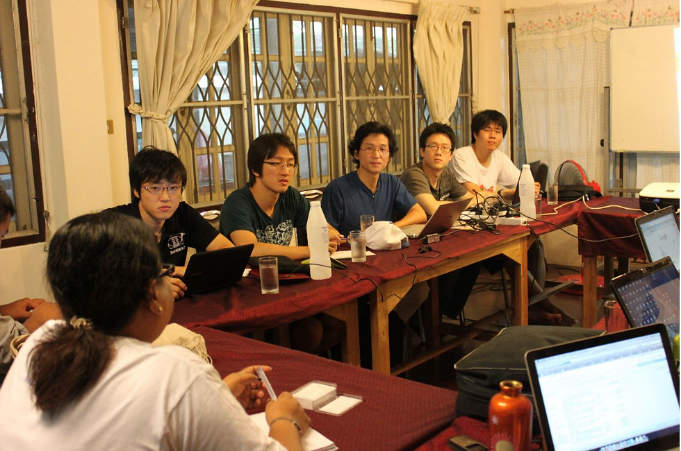 Meeting with Earth Rights International.