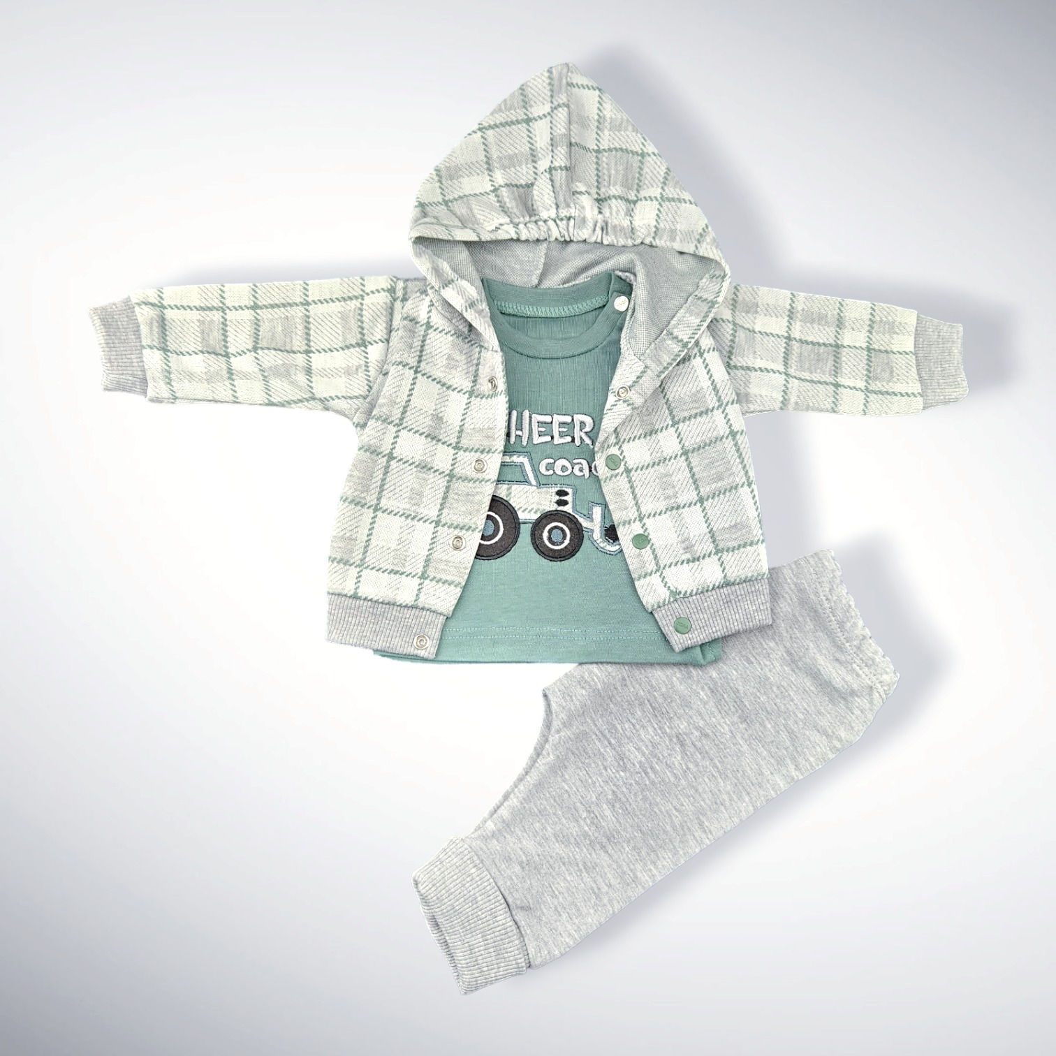 Babyset " Cheer coach "