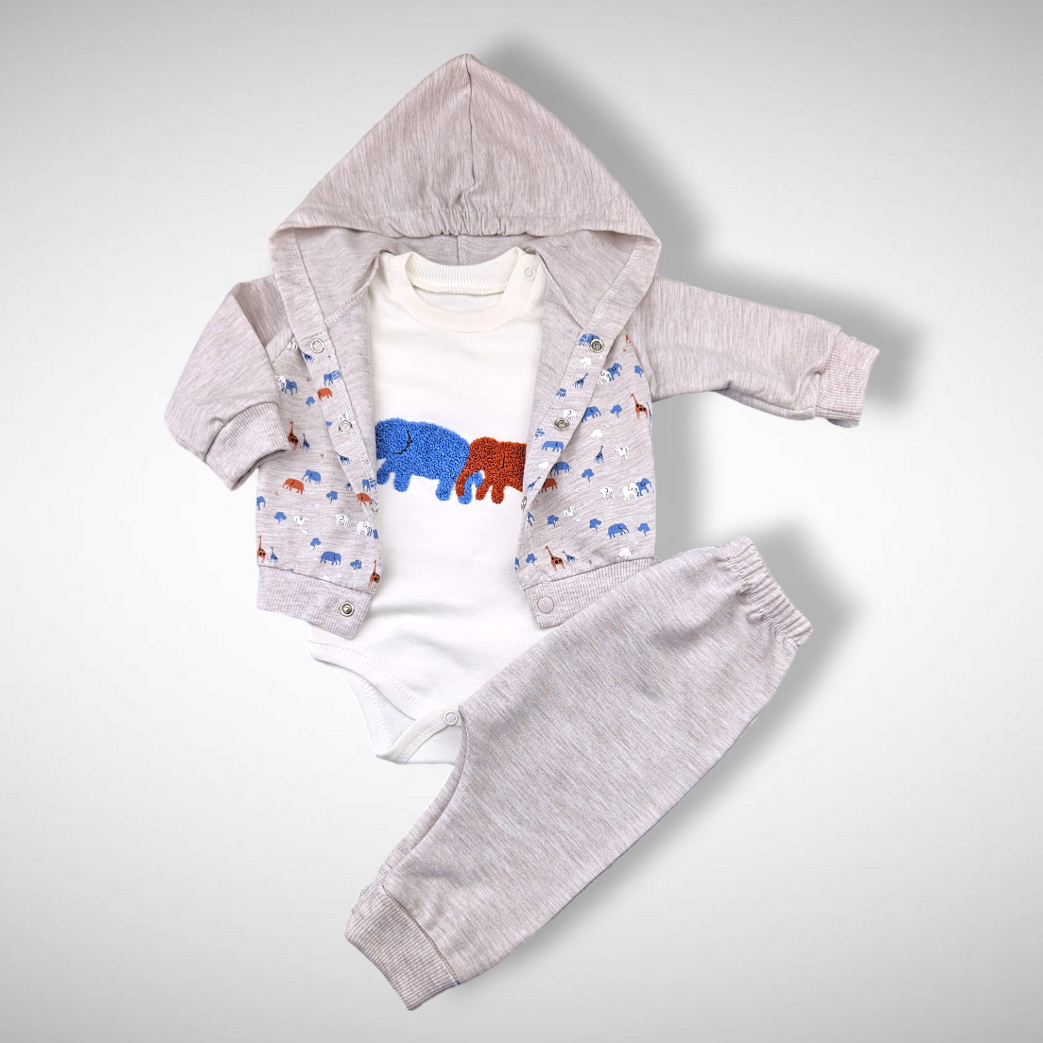 Newbornset "Elephants"