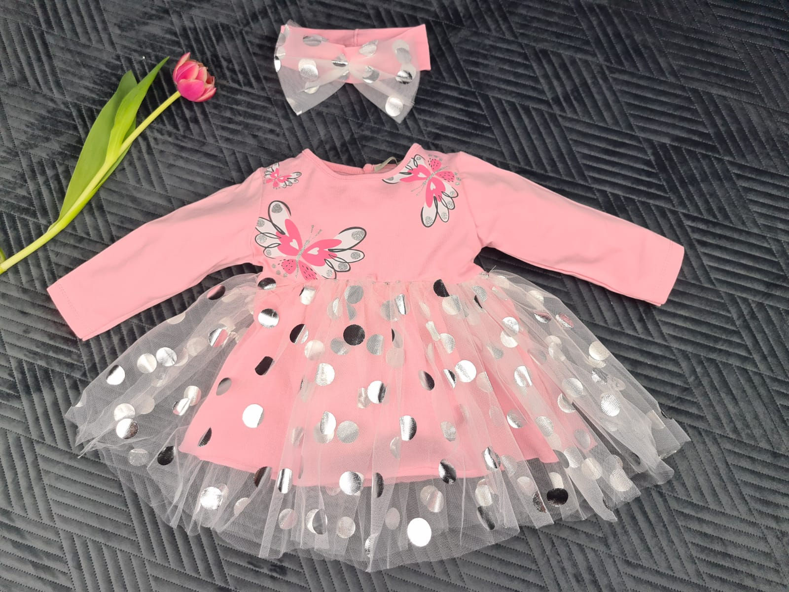 Jurkje Met Stipjes En Haarband