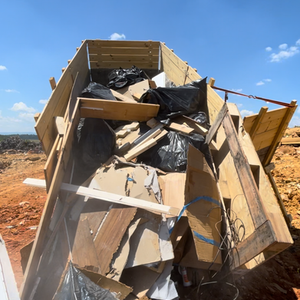 Construction site clean up