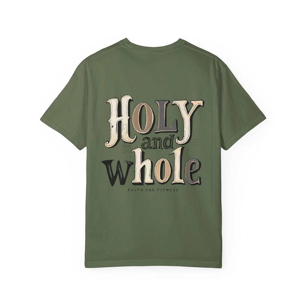 Thumbnail: Faith-Inspired T-Shirt for Unisex, Motivational Wear, Casual Everyday Style
