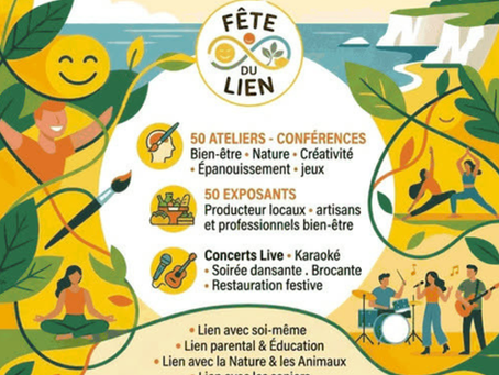La Fête du Lien – Espace des possibles - Meschers‑sur‑Gironde : Participez au grand rendez‑vous 2026 - 23. 24. 25 mai - 3jours - entrée LIBRE et GRATUITE