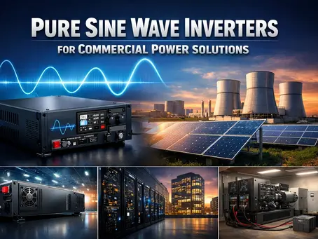 Pure Sine Wave Inverters for Commercial Power Solutions