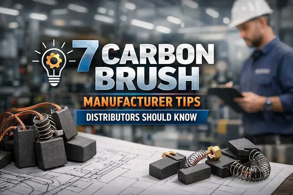 carbon brush for motor
