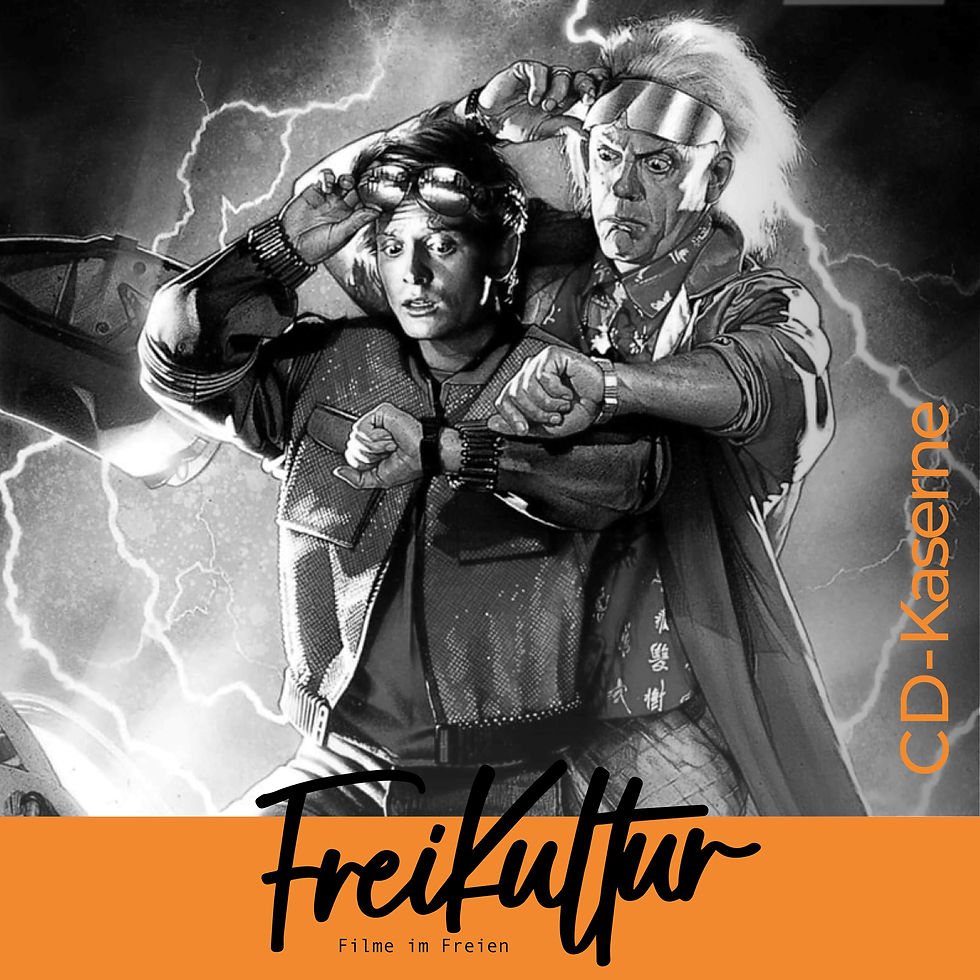 Plakat Zurück in die Zukunft