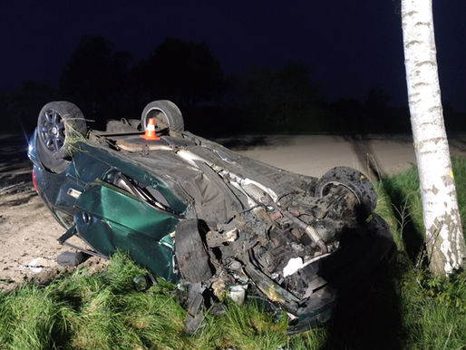 Verkehrsunfall auf der K129: Zwei Personen kommen ums Leben