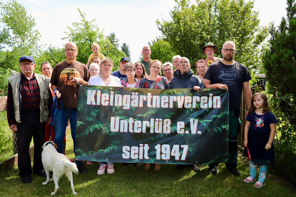 Gruppenbild Kleingartenverein