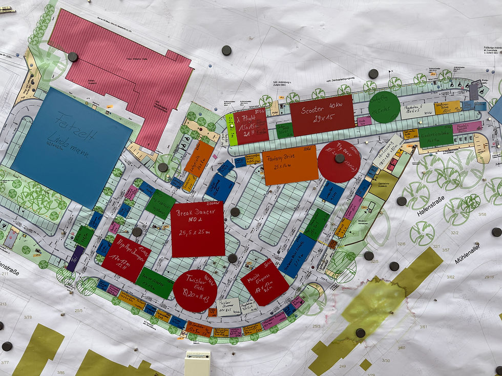 Plan vom Schützenplatz