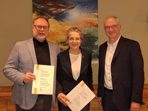 Hans-Jörg Wisch, Susanne Witt, 1. Vors. Jürgen Papenburg