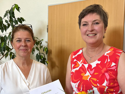 40 Jahre im Öffentlichen Dienst: Susanne Slottke ist fürs Rathaus Bergen „Gold wert“