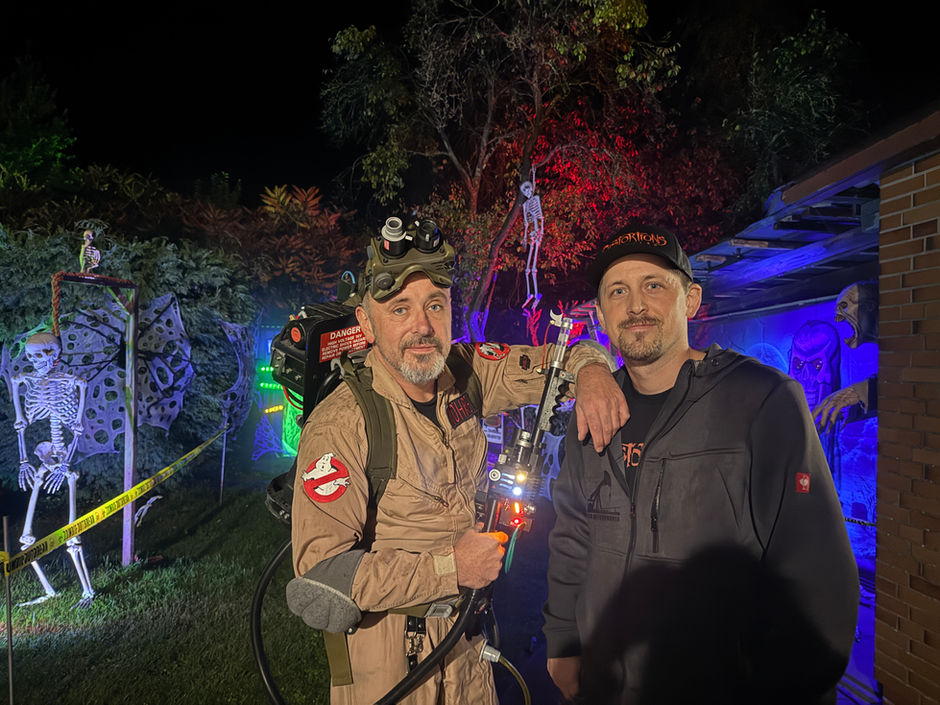 Geisterjäger inklusive: Das Halloweenhaus in Hohnhorst wird noch schauriger