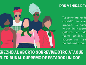 El derecho al aborto sobrevive otro ataque en el Tribunal Supremo de Estados Unidos