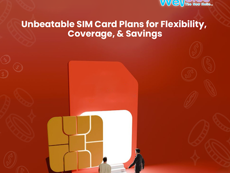 Explore SIM-Only Plans with We Voice: The Perfect Fit for Your Connectivity Needs