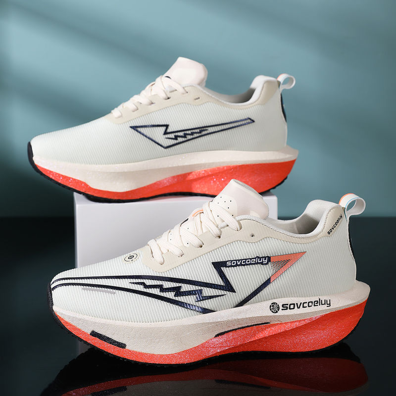 Running Shoes Carbon Board Speciality Marathon Men Sports Breathable Lightweight
