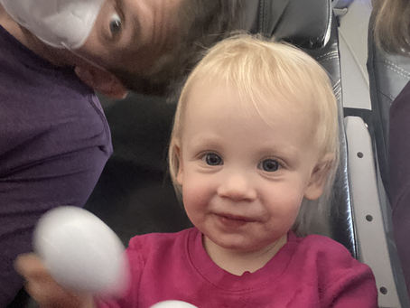 How to fly with kids under 2 