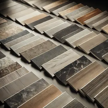 multiple types of linoleum flooring samples of linoleum