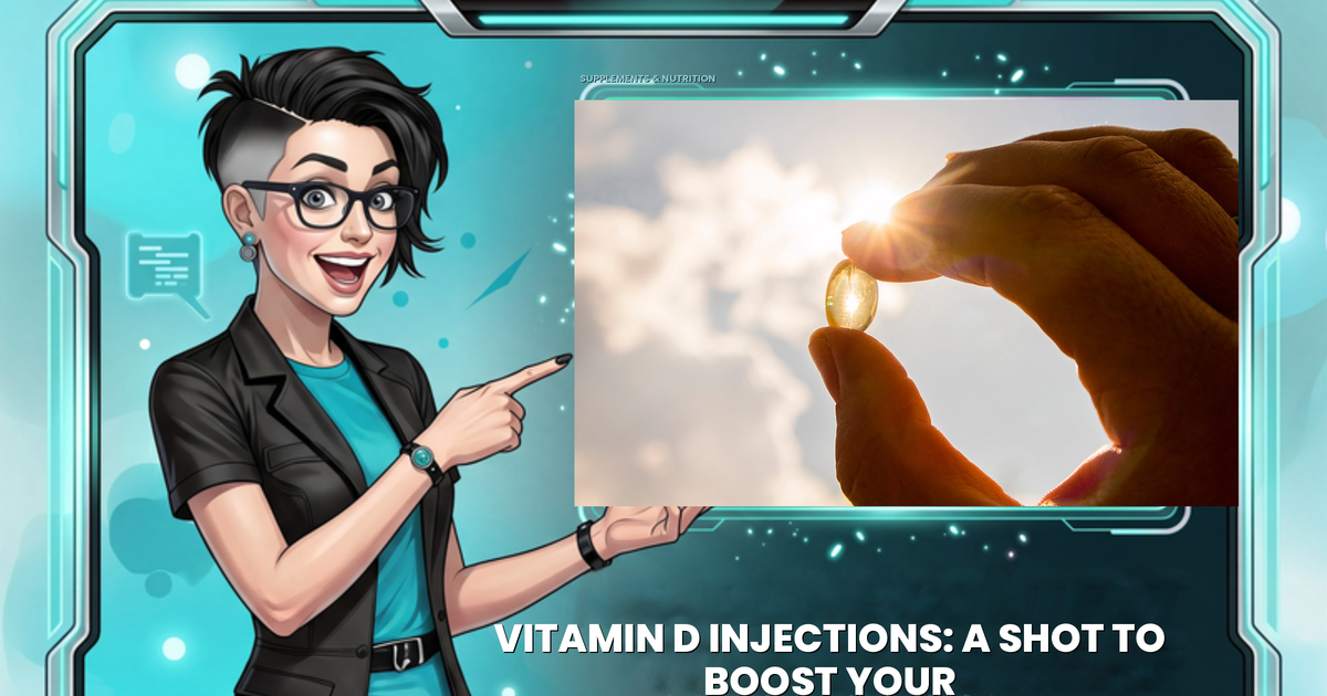Vitamin D Injections: A Shot to Boost Your Health This Fall!