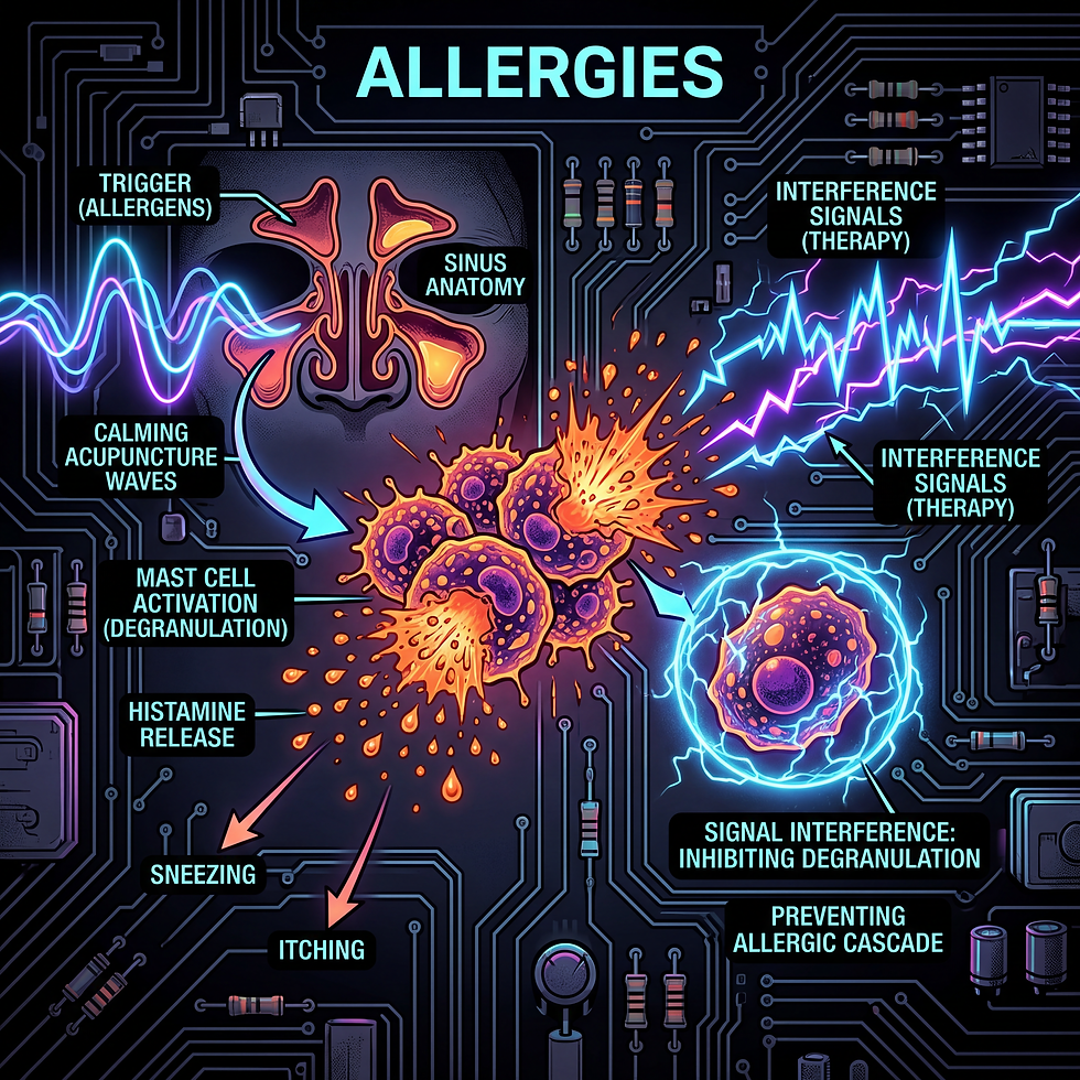 Acupuncture for seasonal allergies, asthma, chronic sinusitis, dizziness, vertigo, and tinnitus. Natural respiratory and ENT care in downtown Seattle.