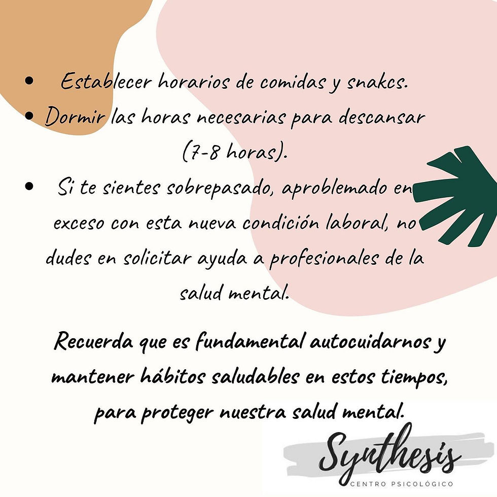 Recuerda que es fundamental autocuidarnos y mantener hábitos saludables en estos tiempos, para prote