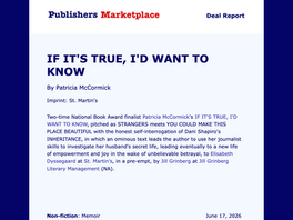 I'm thrilled to announce that my memoir was acquired by Elisabeth Dyssegaard at St. Martin's Press and will be published next summer. Check back on this page for more news.