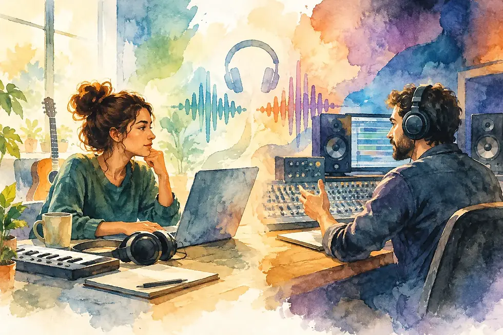 הפקה עצמאית מול מפיק מוזיקלי - מה מתאים לכם?