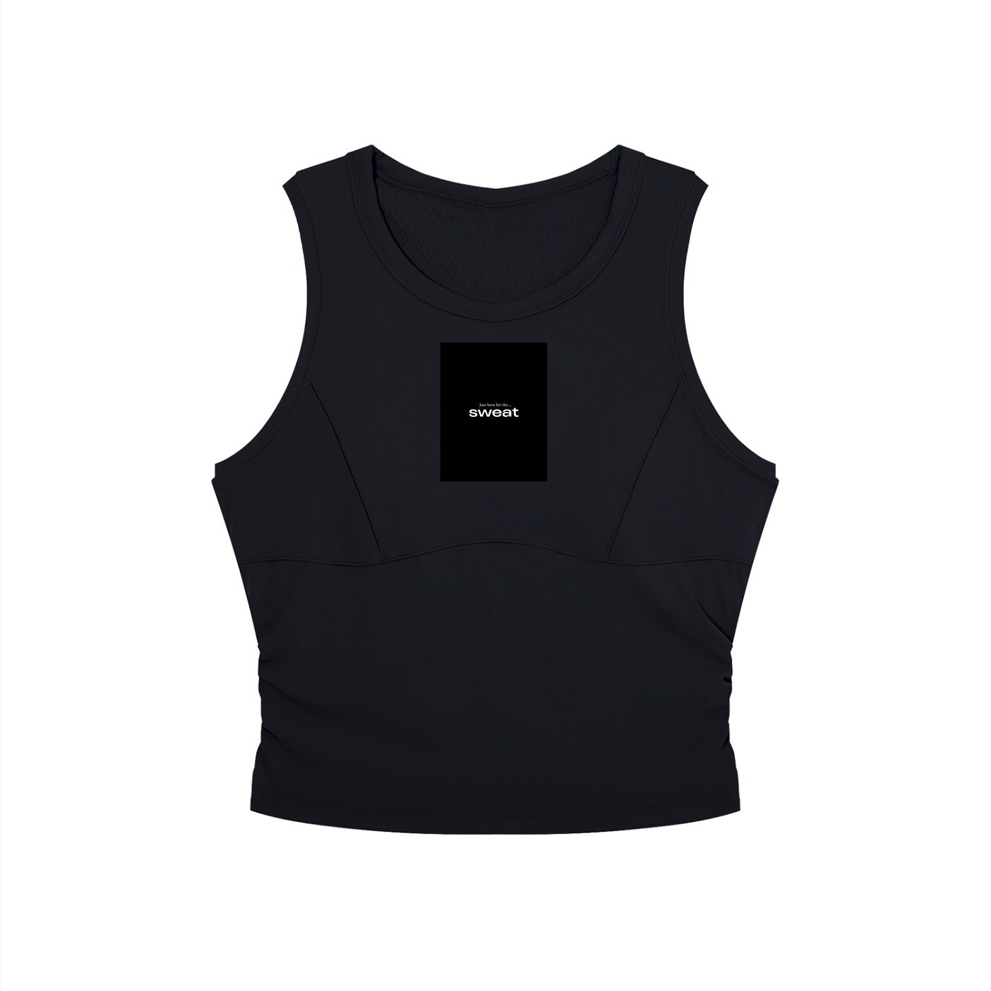 SWEATYB MULBERRY LOGO Yoga Tank Top