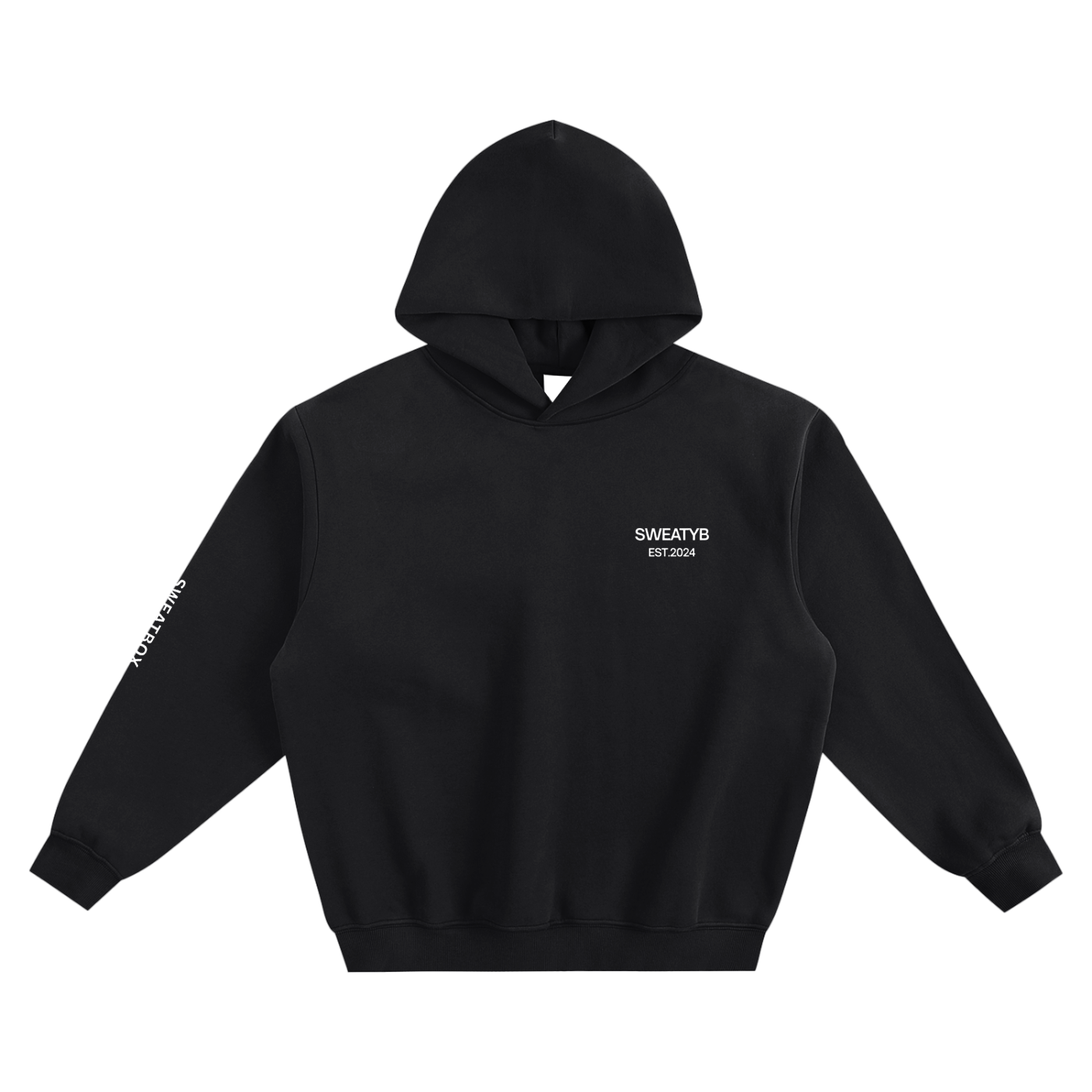 CORAL LOGO Fleeced Boxy Hoodie