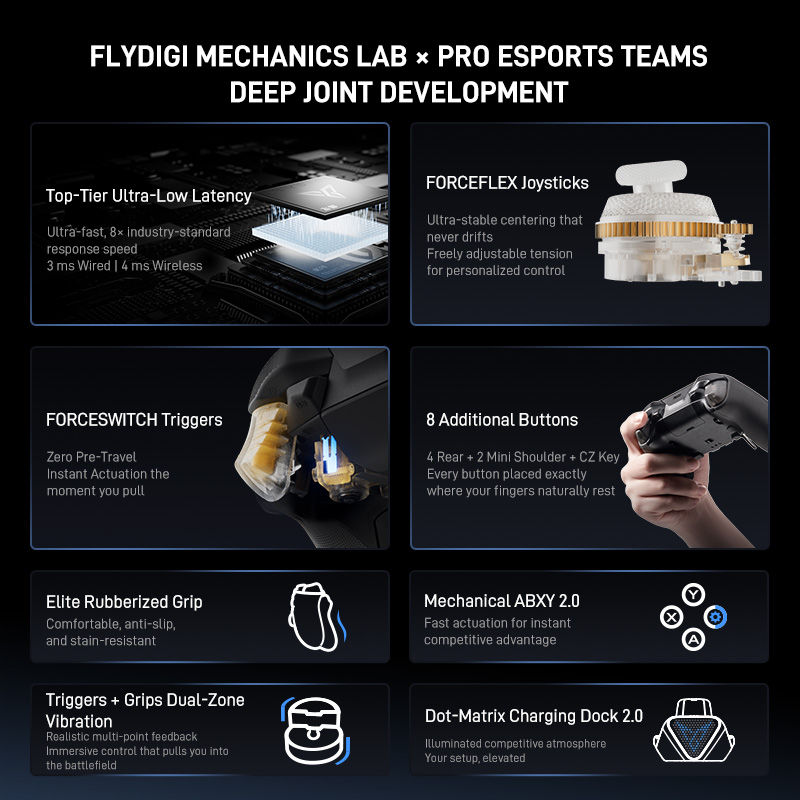 Thumbnail: In Stock Flydigi Vader 5 Pro global version Wireless Bluetooth Gamepad Controlle