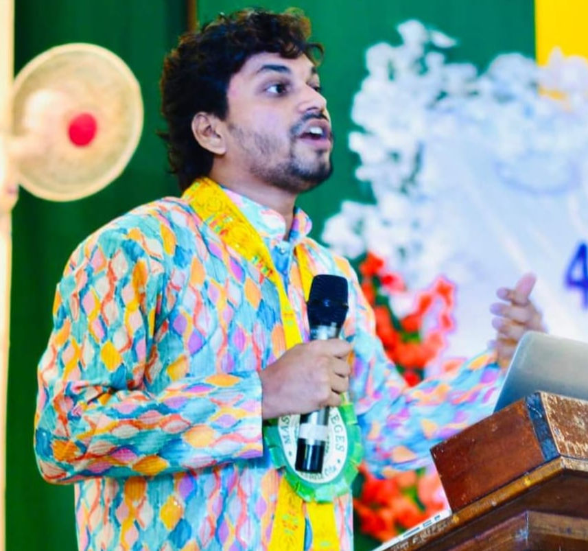 Dr. Pratik at Masbate College
