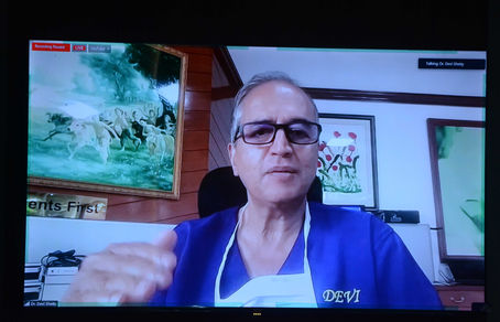 Dr. Devishetty moots an idea that Hospitals must be  health insurance companies