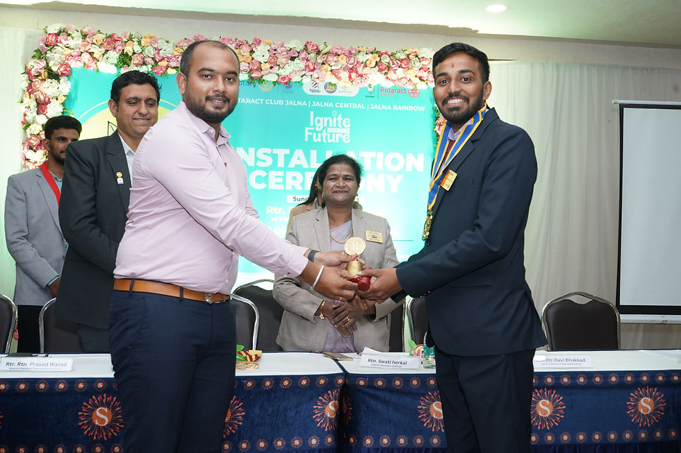 District Assembly Concludes at Hotel Saffron Jalna, with Prominent Rotaract Leaders