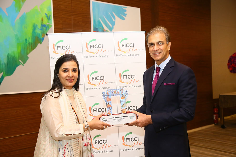 100 member FLO delegation visits Nita Mukesh Ambani Cultural Centre in Mumbai