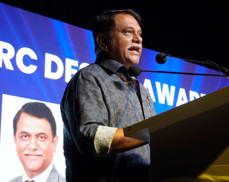 Arvind Kumar, Special Chief Sec, Govt of Telangana, presented IIID-HRC Design Awards 2022